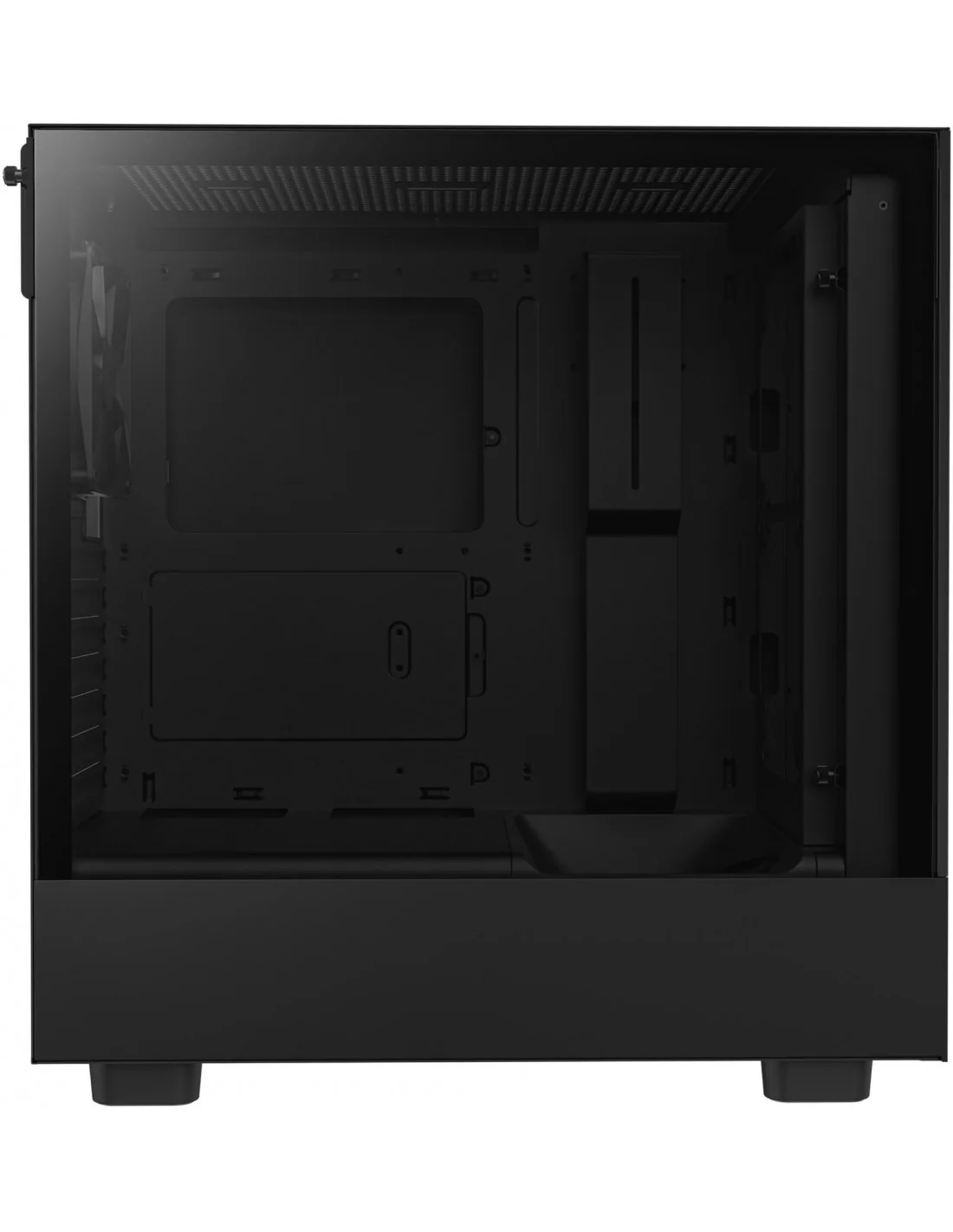 NZXT H5 Flow Cristal Templado USB-C 3.2 Negro