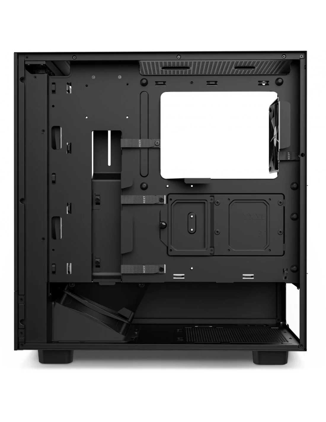 NZXT H5 Flow Cristal Templado USB-C 3.2 Negro