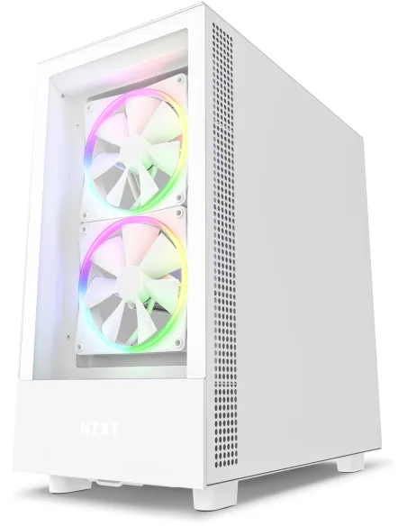 NZXT H5 Elite Cristal Templado USB-C 3.2 Blanca