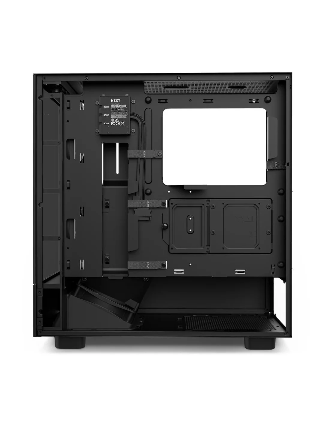 NZXT H5 Elite Cristal Templado USB-C 3.2 Negra