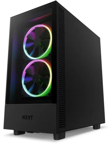 NZXT H5 Elite Cristal Templado USB-C 3.2 Negra