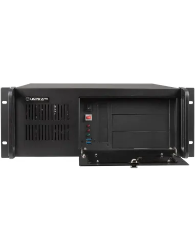 Unykach UK4229 EVO Caja Rack ATX 19" 4U USB 3.0 Negra