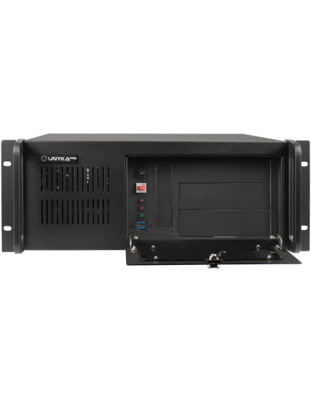 Unykach UK4229 EVO Caja Rack ATX 19" 4U USB 3.0 Negra