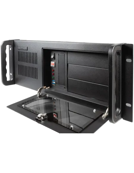Unykach UK4229 EVO Caja Rack ATX 19" 4U USB 3.0 Negra