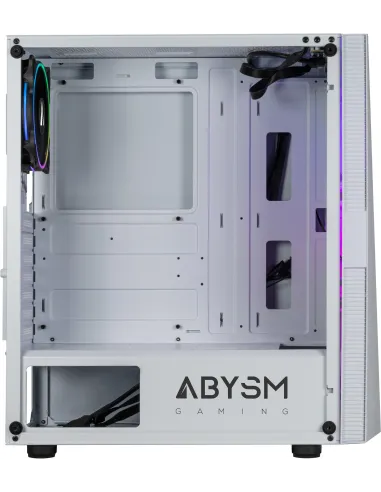 Abysm Gaming Danube Kolpa ARGB Torre Cristal Templado Blanco