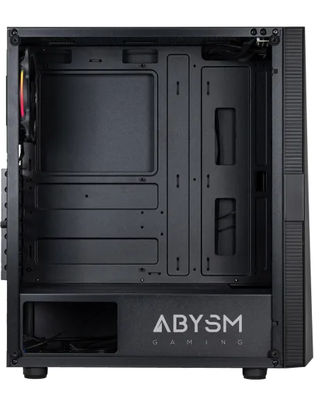 Abysm Gaming Danube Kolpa ARGB Torre Cristal Templado Negro