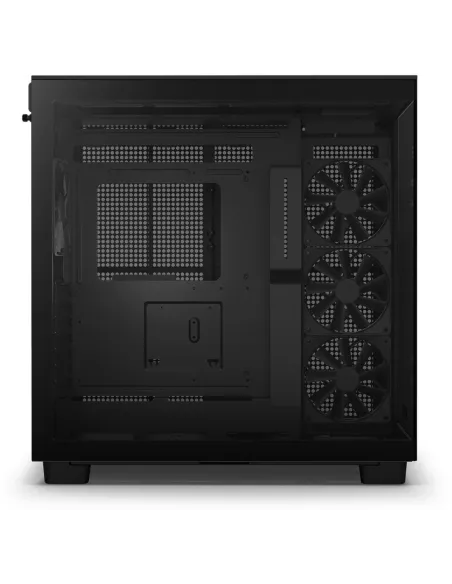 NZXT H9 Flow Cristal Templado USB 3.2 Negra