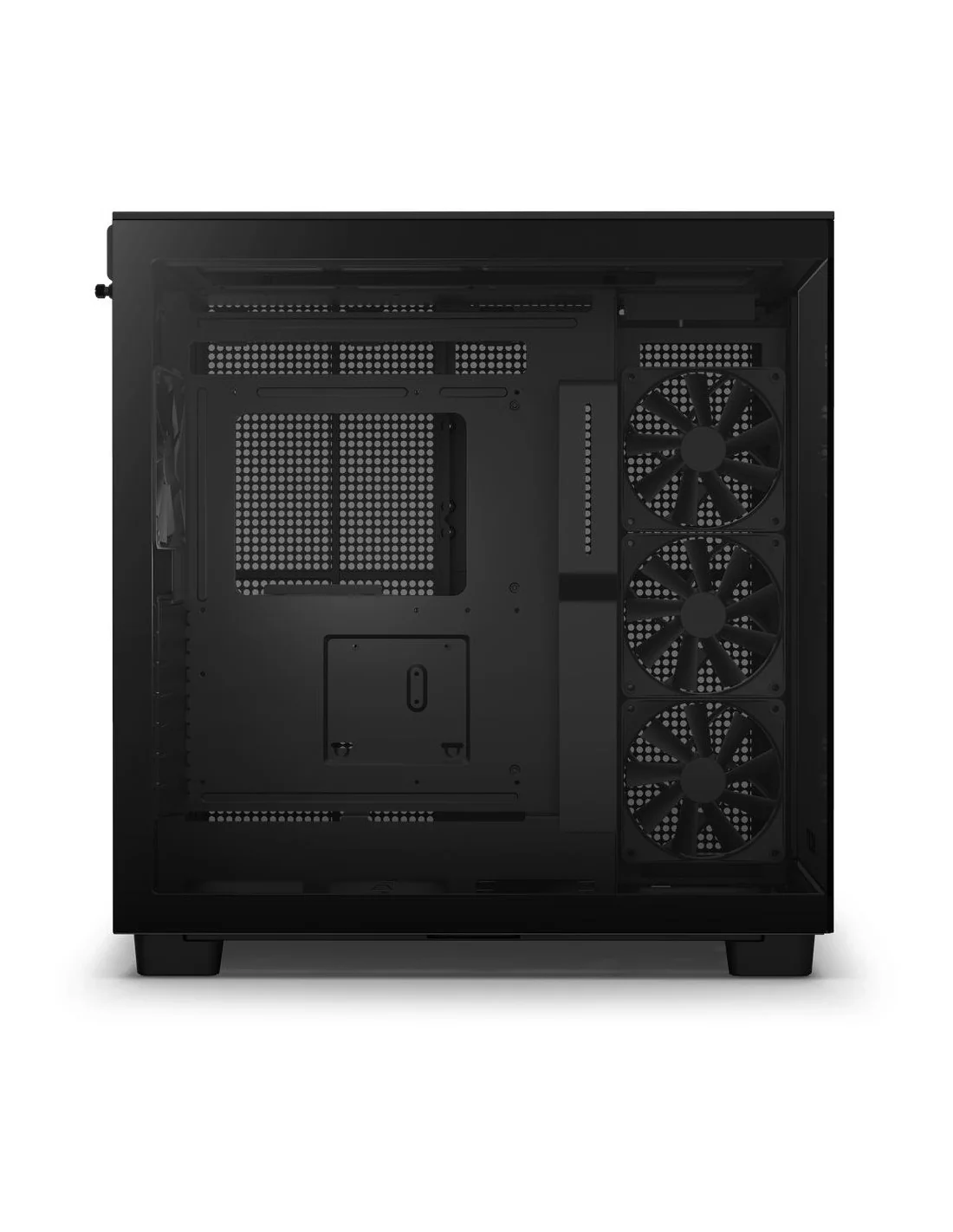 NZXT H9 Flow Cristal Templado USB 3.2 Negra