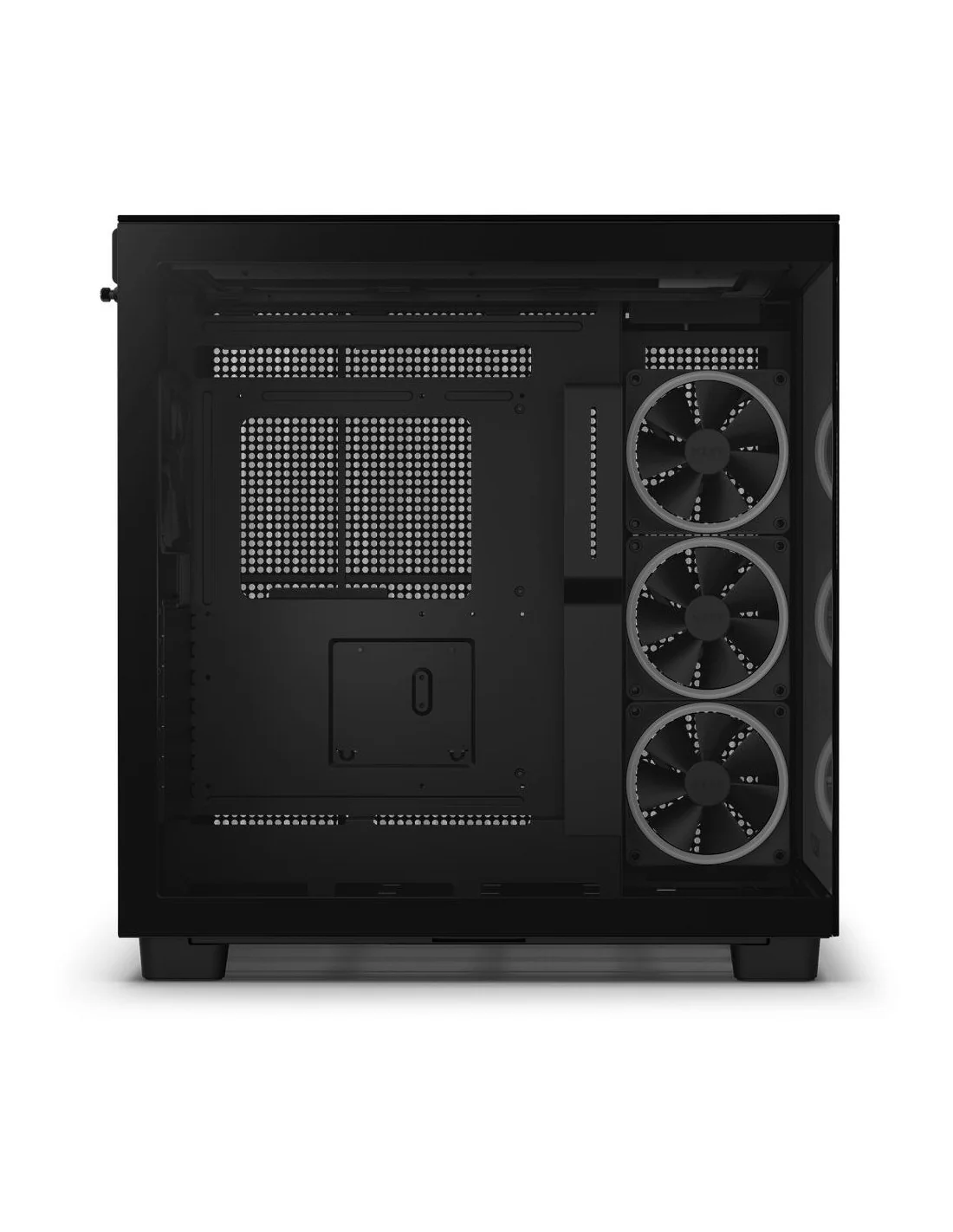 NZXT H9 Elite Cristal Templado USB 3.2 Negra