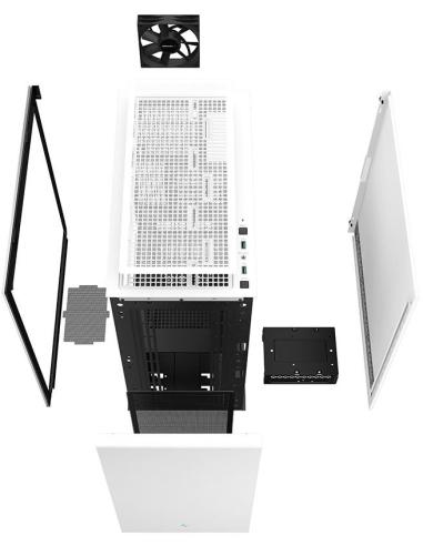 DeepCool CH510 Cristal Templado USB 3.0 Blanca