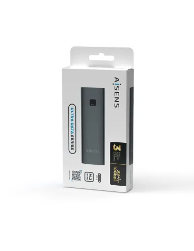 Aisens ASM2-021GR Caja Externa para Disco SSD M.2 USB-C Gris