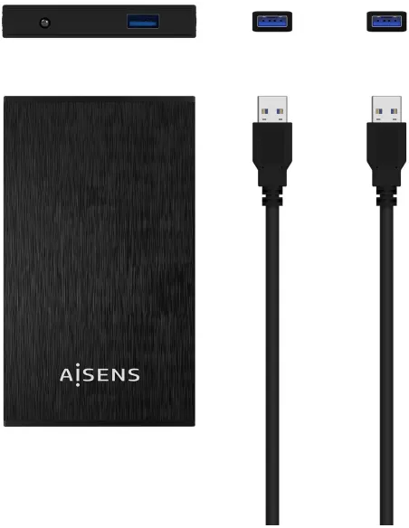 Aisens ASE-2523B Caja Externa para Disco Duro 2.5" SATA USB 3.0 Negra