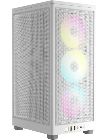Corsair 2000D RGB Airflow SFF Tower USB 3.2 Blanca