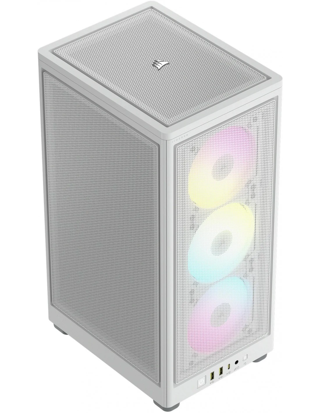 Corsair 2000D RGB Airflow SFF Tower USB 3.2 Blanca