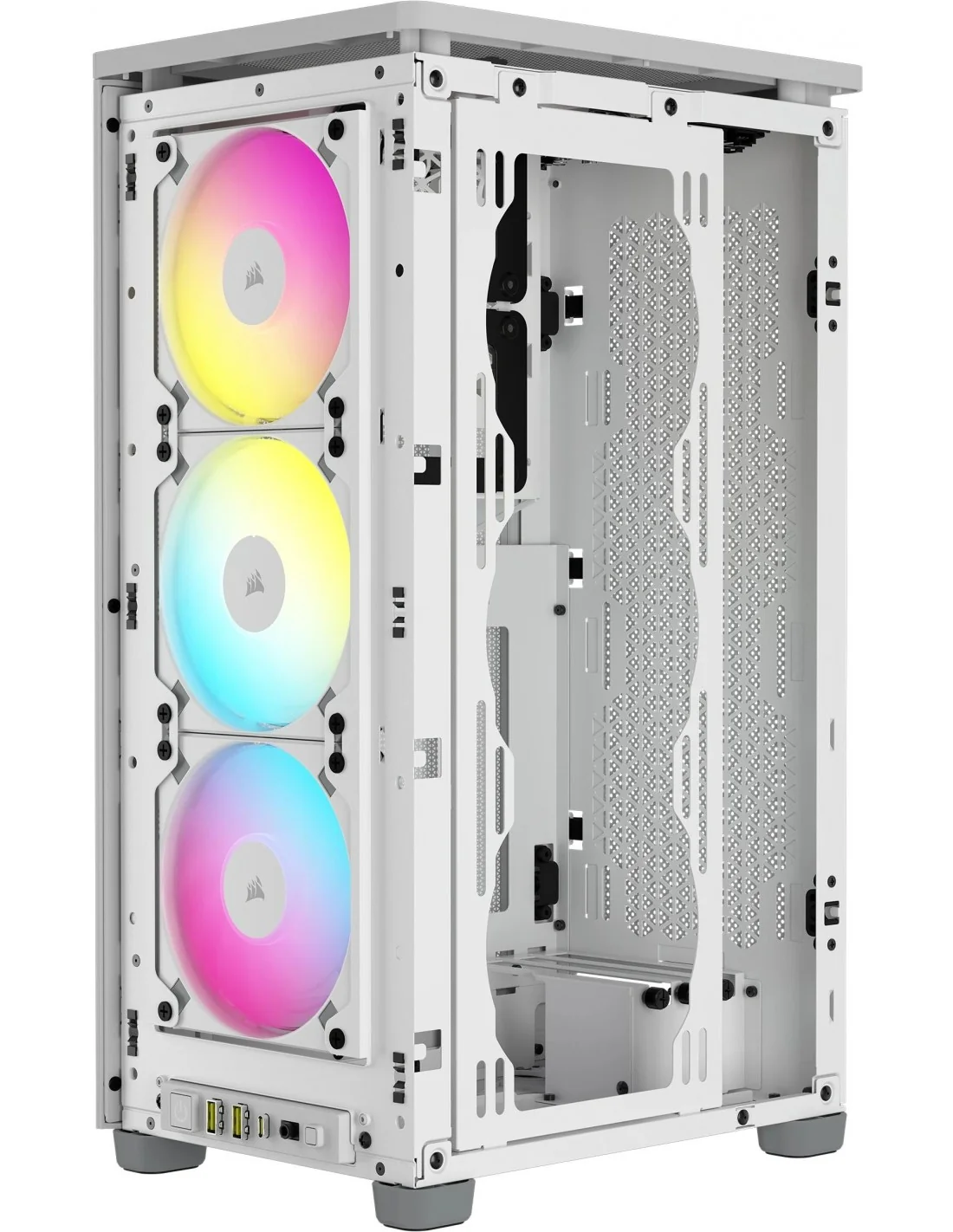 Corsair 2000D RGB Airflow SFF Tower USB 3.2 Blanca