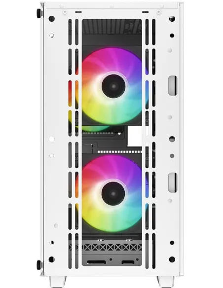 DeepCool CC360 ARGB Mid Tower MATX Cristal Templado USB 3.0 Blanca