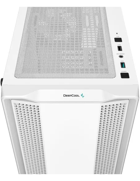 DeepCool CC360 ARGB Mid Tower MATX Cristal Templado USB 3.0 Blanca