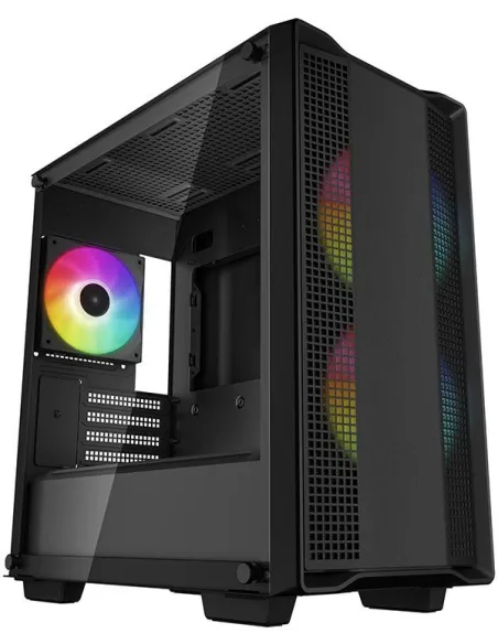 DeepCool CC360 ARGB Mid Tower MATX Cristal Templado USB 3.0 Negro