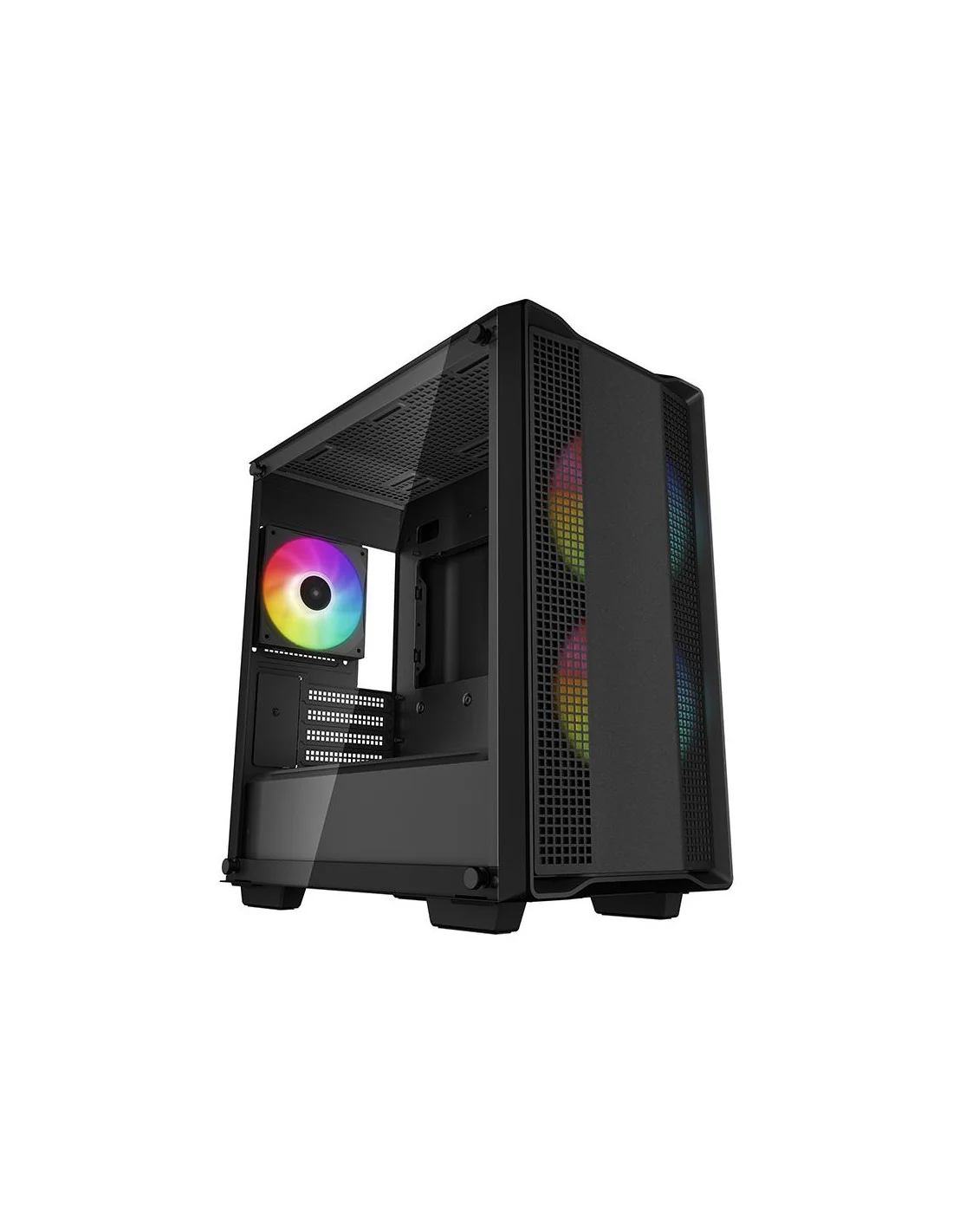 DeepCool CC360 ARGB Mid Tower MATX Cristal Templado USB 3.0 Negro