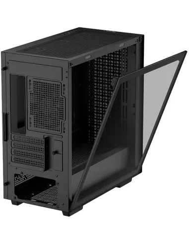 DeepCool CH370 Mini Tower MATX Cristal Templado USB 3.2 Negra