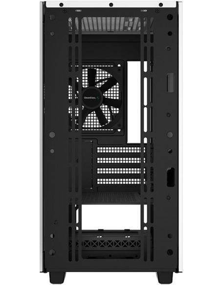 DeepCool CH370 Mini Tower MATX Cristal Templado USB 3.2 Blanca