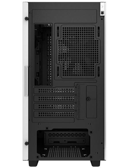 DeepCool CH370 Mini Tower MATX Cristal Templado USB 3.2 Blanca
