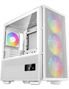 DeepCool CH560 Digital ARGB Mid Tower Cristal Templado USB 3.2 Blanca-CAJA57336