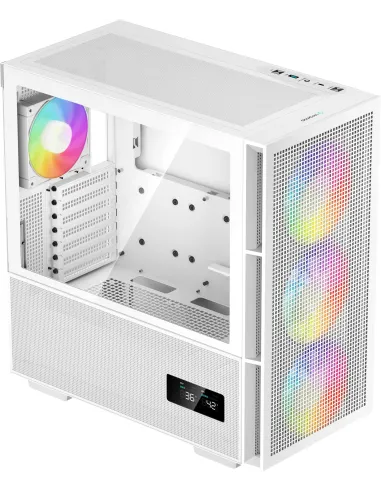 DeepCool CH560 Digital ARGB Mid Tower Cristal Templado USB 3.2 Blanca