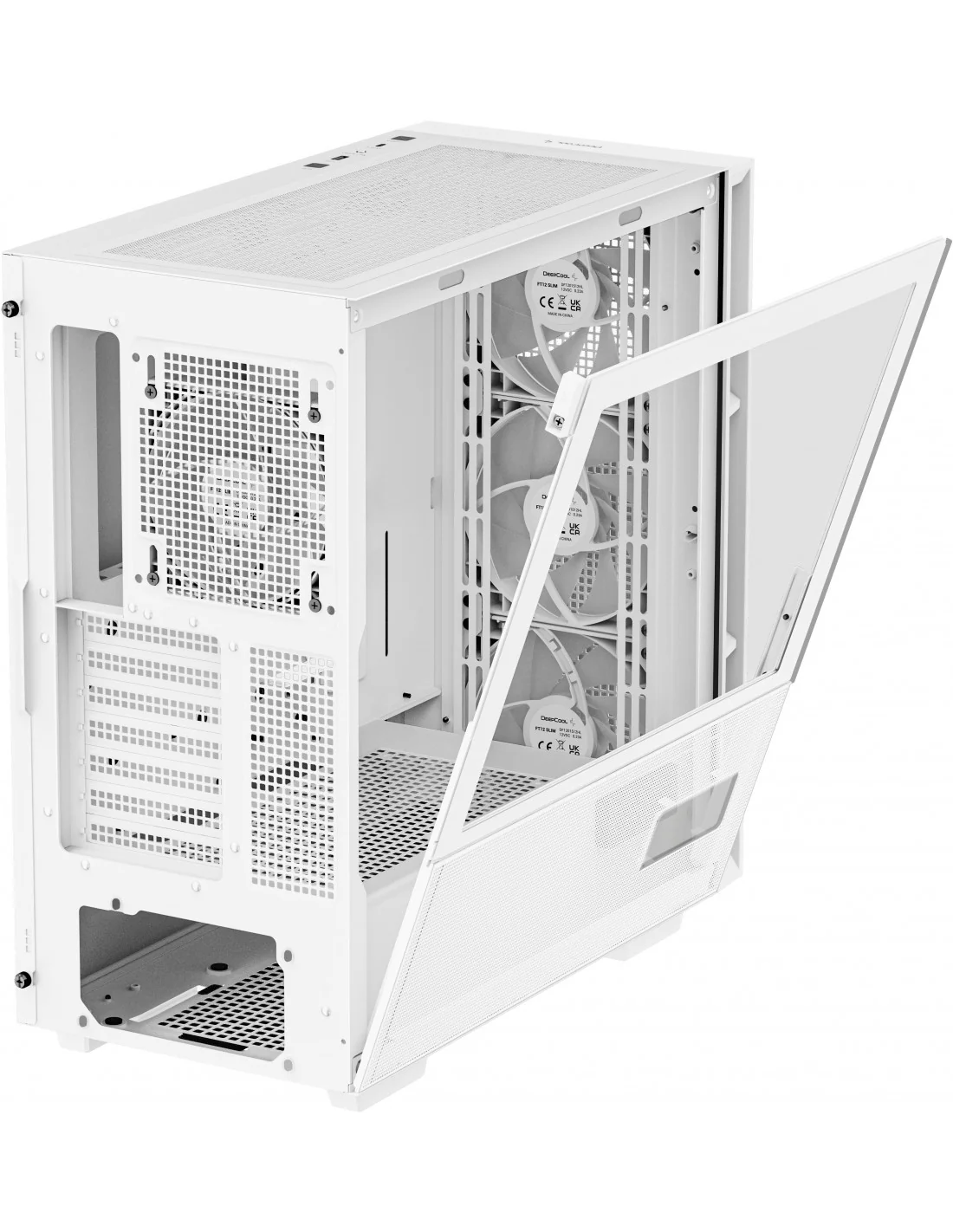 DeepCool CH560 Digital ARGB Mid Tower Cristal Templado USB 3.2 Blanca