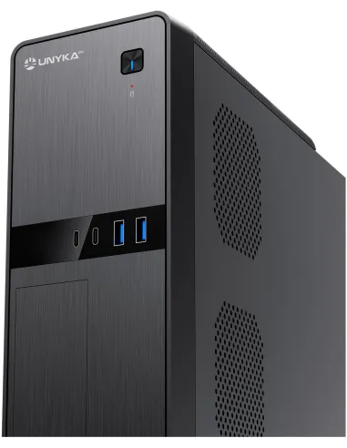 Unyka 2011 Caja Micro-ATX USB-C Negro