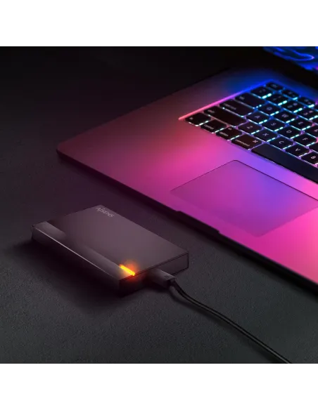 Aisens ASE-2524B Caja Externa para Disco Duro de 2.5" USB 3.1 Negra