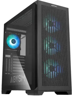 Abysm Gaming Danube Mura BX300 ARGB E-ATX Cristal Templado USB 3.2 Negro