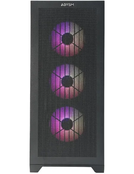 Abysm Gaming Danube Mura BX300 ARGB E-ATX Cristal Templado USB 3.2 Negro