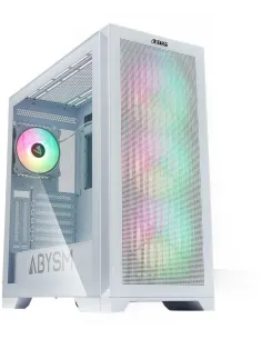 Abysm Gaming Danube Mura BX300 ARGB E-ATX Cristal Templado USB 3.2 Blanca-CAJA57515