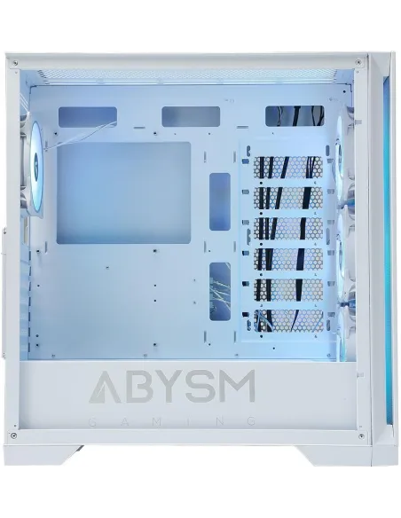 Abysm Gaming Danube Mura BX300 ARGB E-ATX Cristal Templado USB 3.2 Blanca