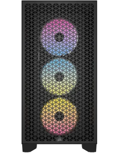 Corsair 3000D RGB AIRFLOW Cristal Templado USB 3.2 Negra