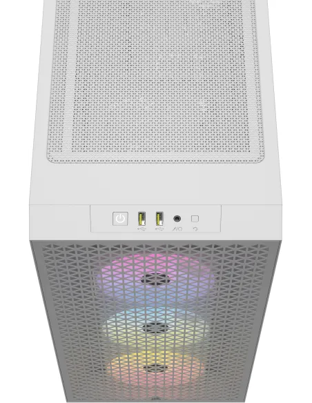 Corsair 3000D RGB AIRFLOW Cristal Templado USB 3.2 Blanca