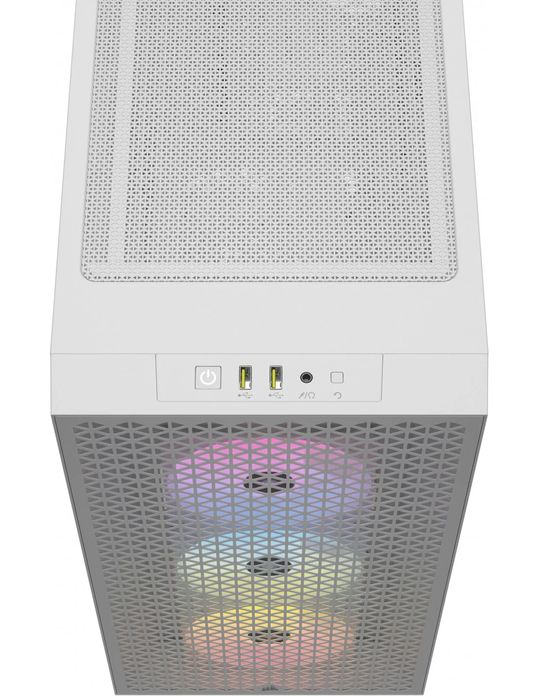 Corsair 3000D RGB AIRFLOW Cristal Templado USB 3.2 Blanca