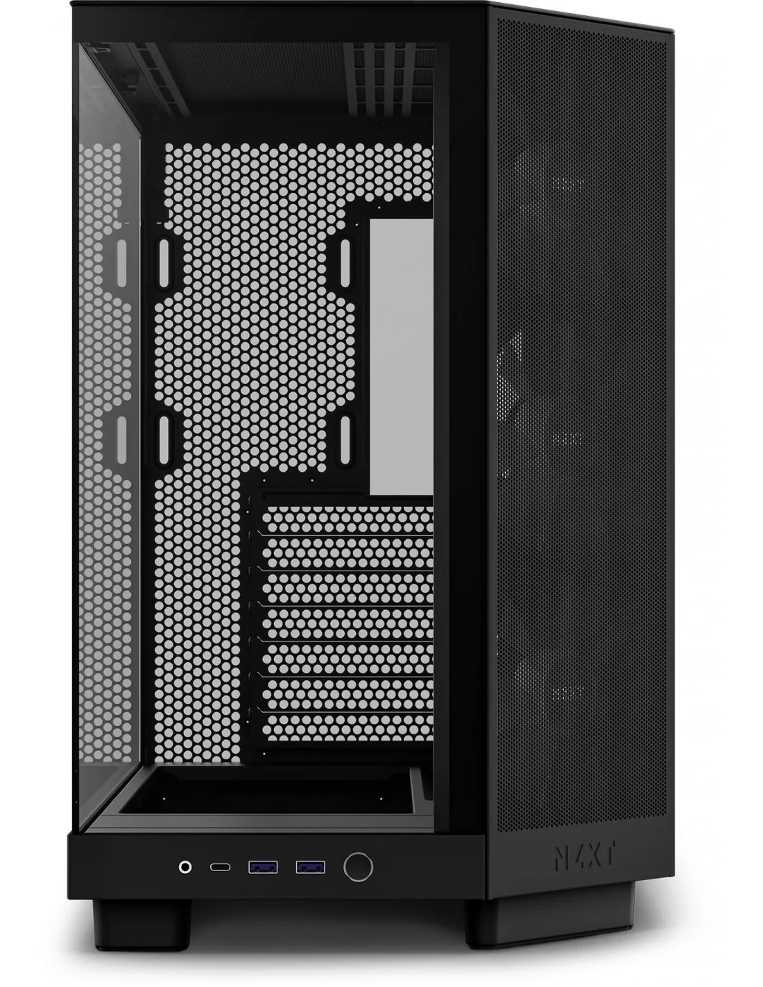 NZXT H6 Flow RGB Cristal Templado USB-C 3.2 Negra