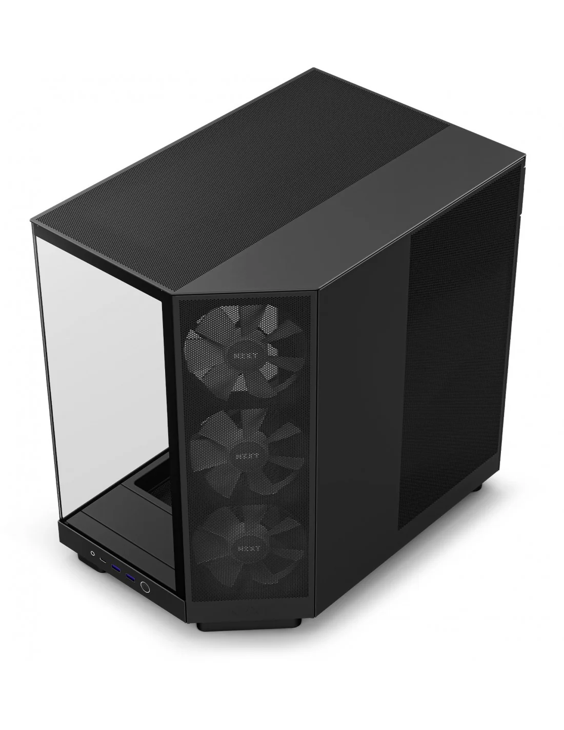 NZXT H6 Flow RGB Cristal Templado USB-C 3.2 Negra