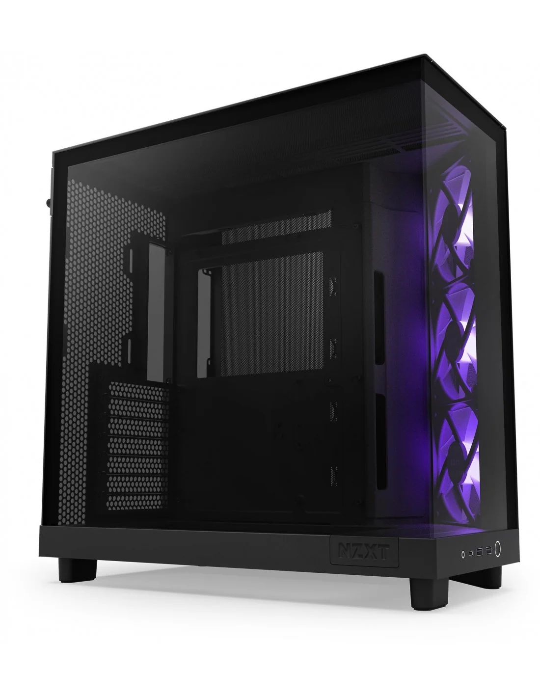 NZXT H6 Flow RGB Cristal Templado USB-C 3.2 Negra