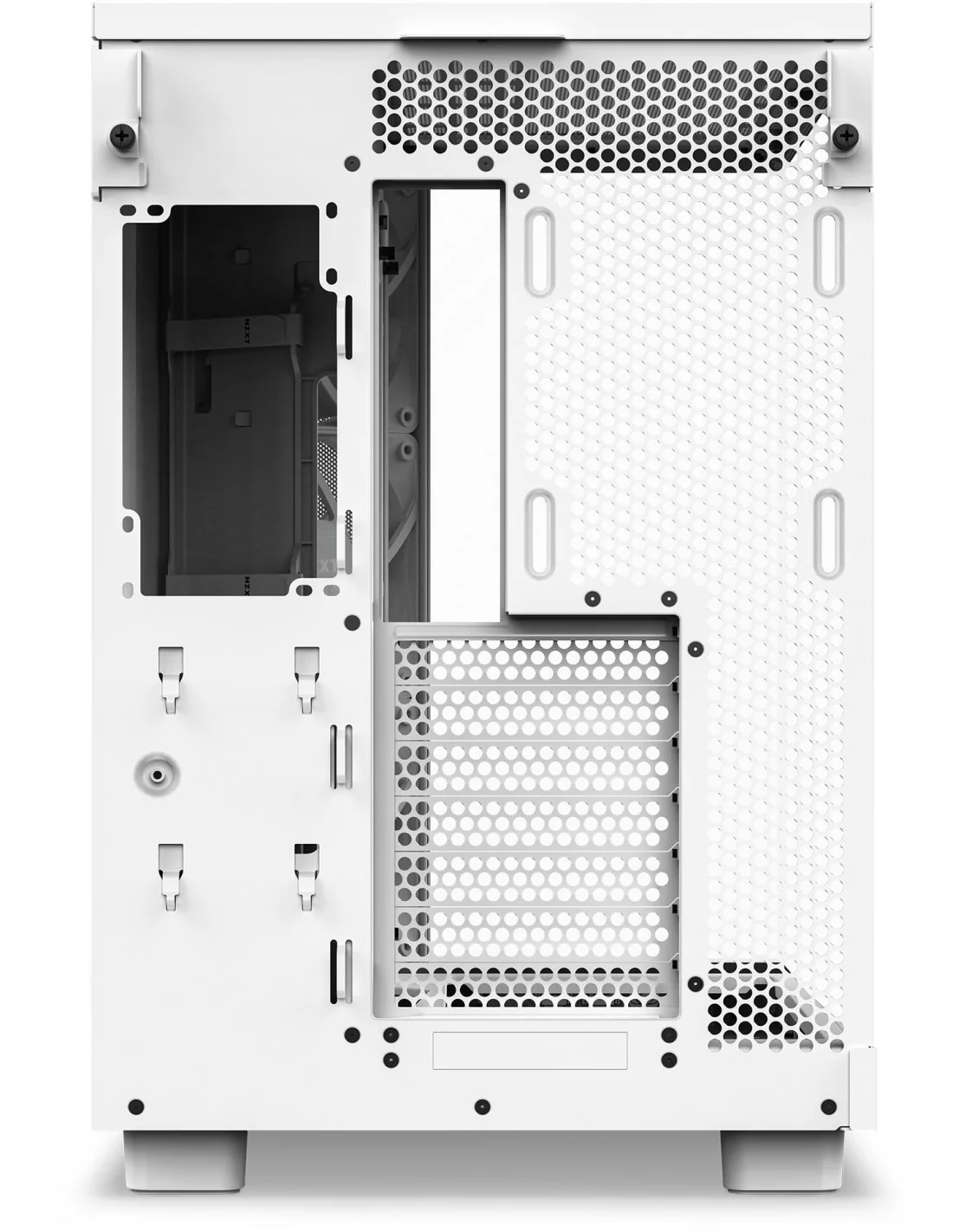 NZXT H6 Flow RGB Cristal Templado USB-C 3.2 Blanca