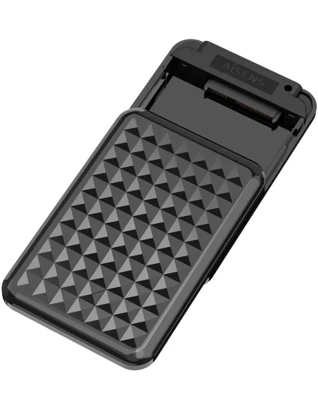 Aisens ASE-2521B Caja Externa para Disco Duro 9.5mm 2.5" SATA USB 3.0 Negra