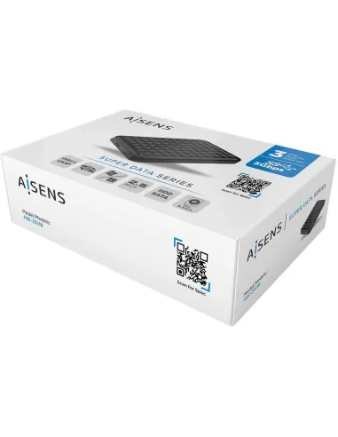 Aisens ASE-2521B Caja Externa para Disco Duro 9.5mm 2.5" SATA USB 3.0 Negra