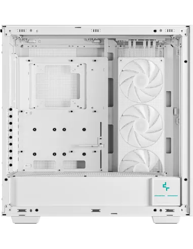 DeepCool MORPHEUS Semitorre ATX Cristal Templado USB-C Blanca