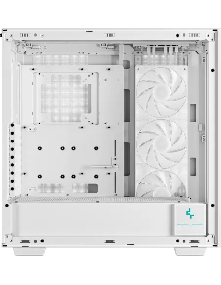DeepCool MORPHEUS Semitorre ATX Cristal Templado USB-C Blanca