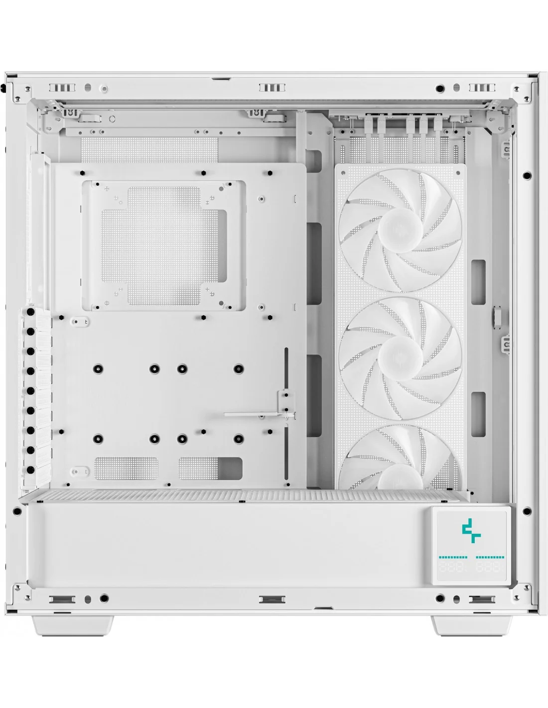 DeepCool MORPHEUS Semitorre ATX Cristal Templado USB-C Blanca