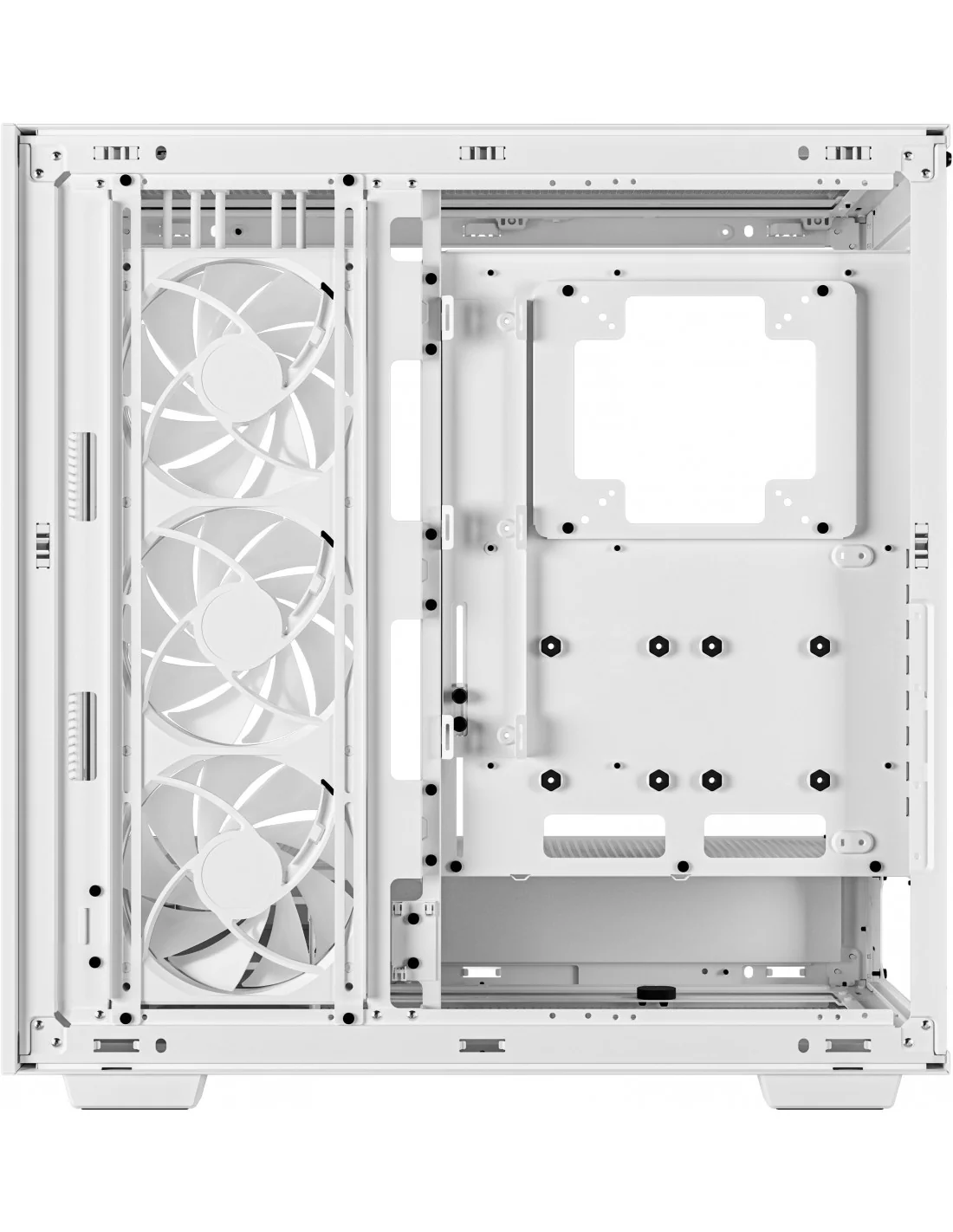 DeepCool MORPHEUS Semitorre ATX Cristal Templado USB-C Blanca