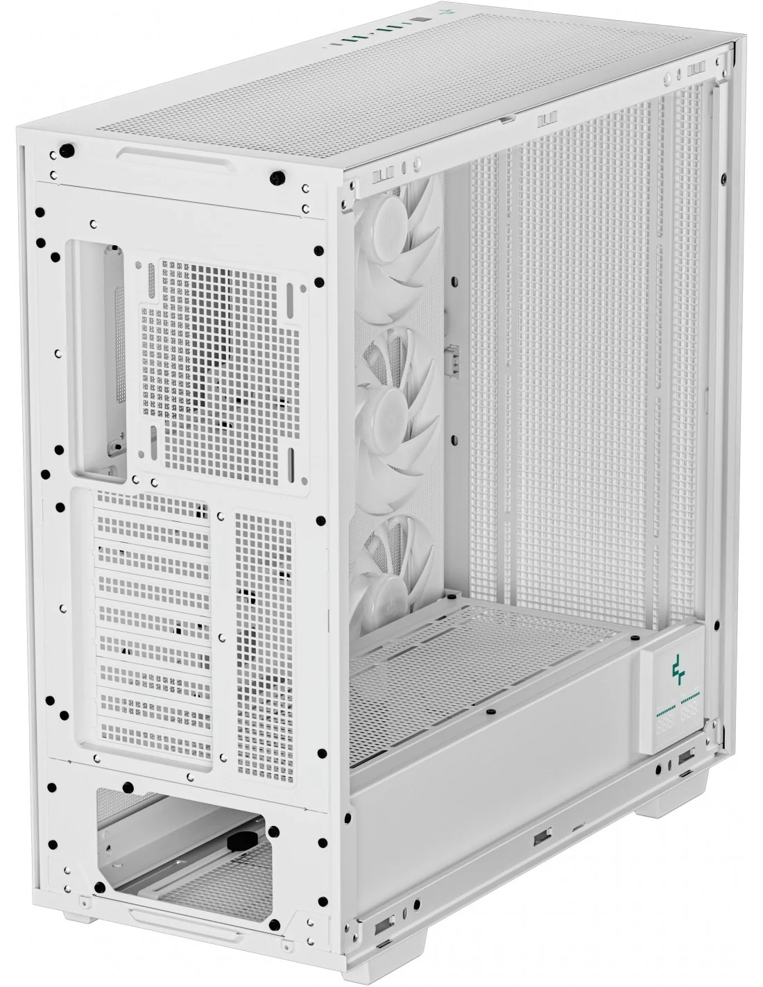 DeepCool MORPHEUS Semitorre ATX Cristal Templado USB-C Blanca