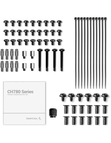 DeepCool CH780 ARGB Semitorre ATX Cristal Templado USB-C Negra